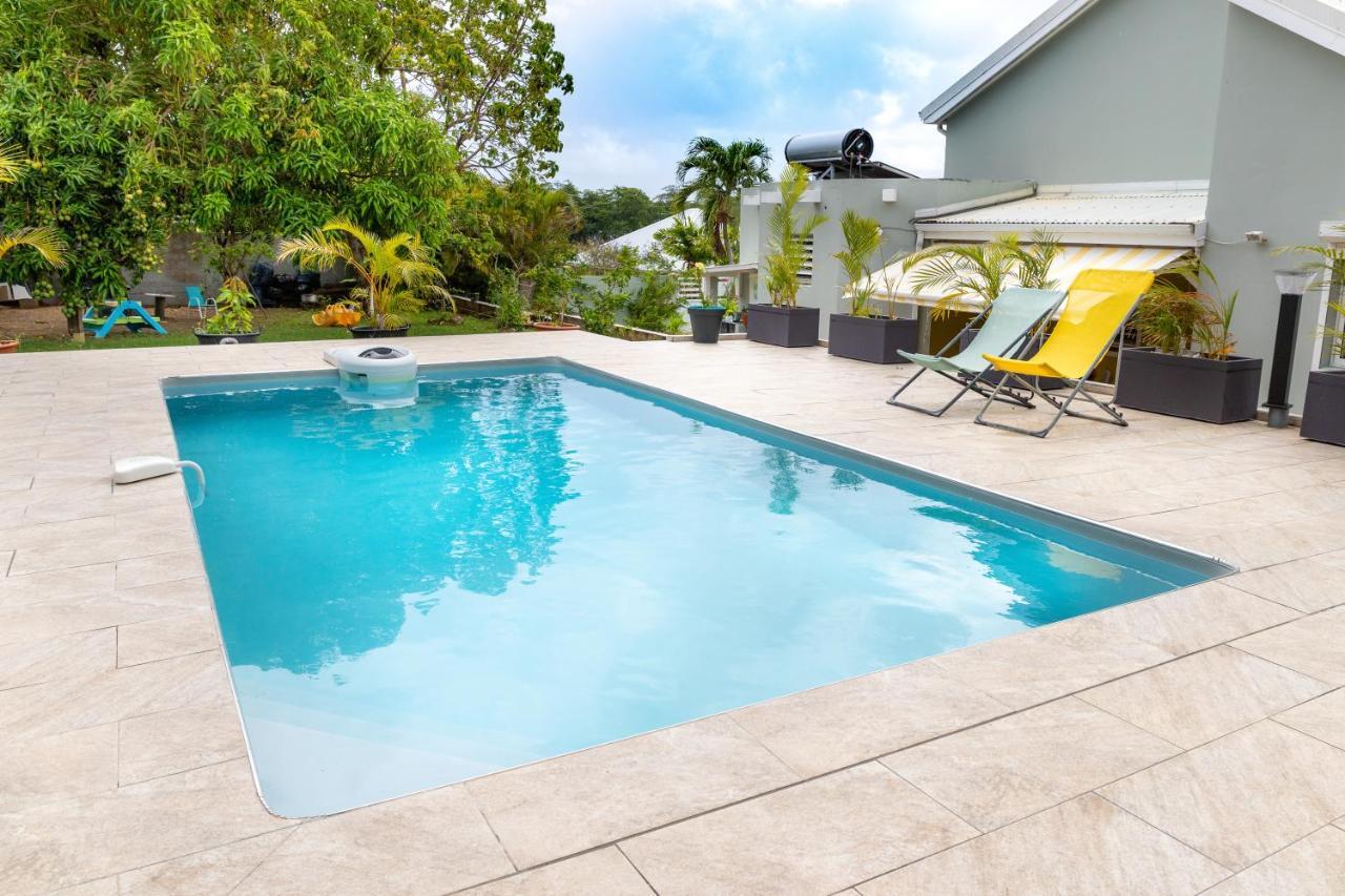 Villa L'Artist En Bord De Mer Avec Piscine Privee Sainte-Rose Exteriör bild