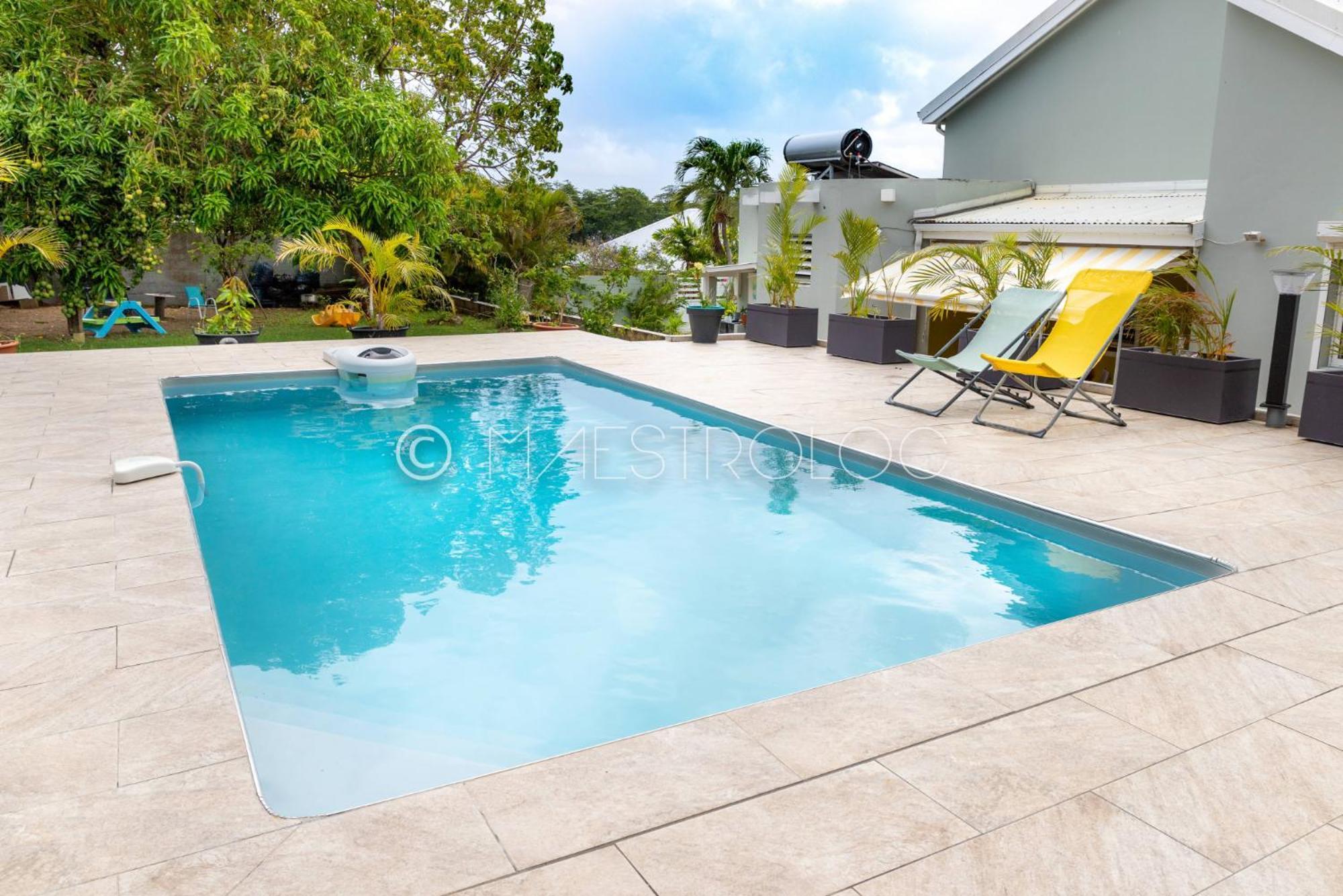 Villa L'Artist En Bord De Mer Avec Piscine Privee Sainte-Rose Exteriör bild